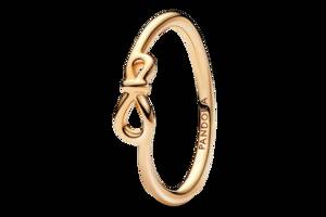 Серебряное кольцо Pandora 'Узел бесконечности' 54