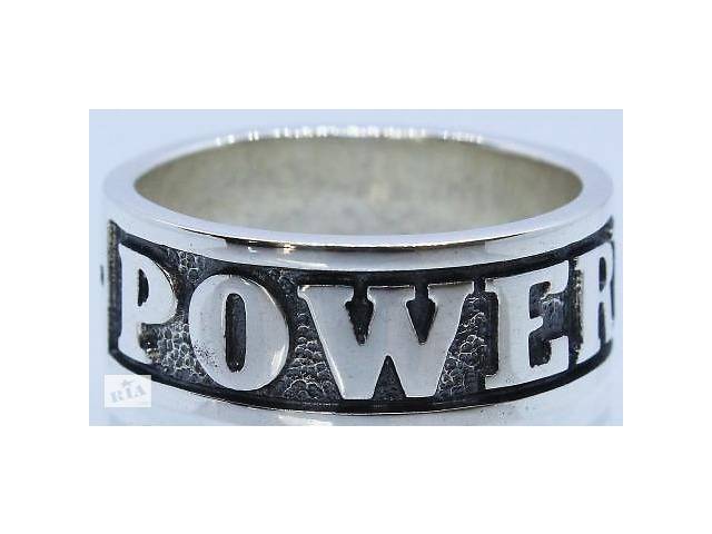 Серебряное кольцо Powerlifting