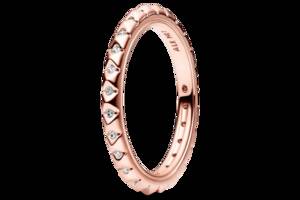 Серебряное кольцо 'Пирамиды' Pandora ME 50