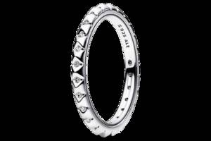 Серебряное кольцо 'Пирамиды' Pandora ME 54