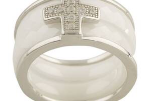 Серебряное кольцо Silver Breeze с керамикой 18.5 размер (1150382)