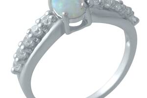 Серебряное кольцо Silver Breeze с опалом 18.5 размер (2009382)
