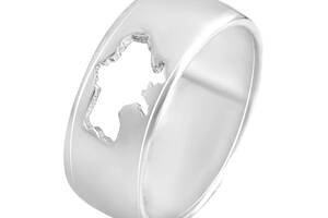 Серебряное кольцо SilverBreeze без камней (2136842) 17.5