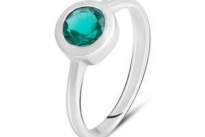 Серебряное кольцо SilverBreeze с аквамарином nano 0.756ct (2141365) 17