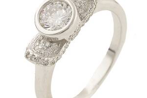 Серебряное кольцо SilverBreeze с фианитами 0534435 18 размер