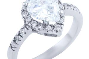 Серебряное кольцо SilverBreeze с фианитами 1728567 17.5 размер