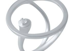 Серебряное кольцо SilverBreeze с фианитами (2031703) 18.5 размер