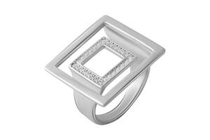 Серебряное кольцо SilverBreeze с фианитами (2066477) 16.5 размер