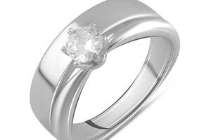 Серебряное кольцо SilverBreeze с фианитами (2094630) 17.5 размер