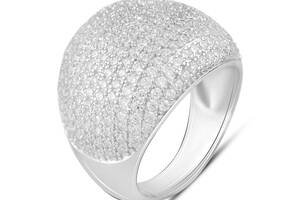 Серебряное кольцо SilverBreeze с фианитами (2128533) 18