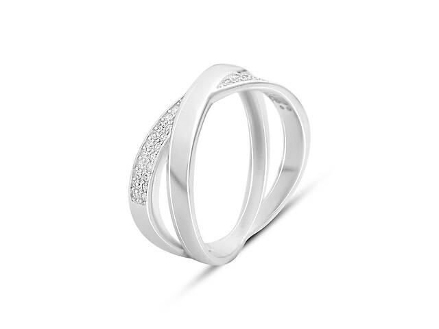 Серебряное кольцо SilverBreeze с фианитами (2143086) 16.5