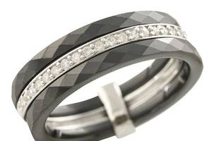 Серебряное кольцо SilverBreeze с керамикой 16.5 (1223635)