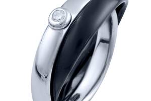 Серебряное кольцо SilverBreeze с керамикой 1765036 16 размер