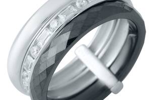 Серебряное кольцо SilverBreeze с керамикой 18.5 (1978085)