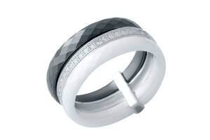 Срібна каблучка SilverBreeze з керамікою (2021346) 16 розмір