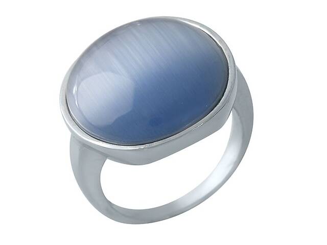 Серебряное кольцо SilverBreeze с кошачьим глазом 18.469ct (1975121) 18