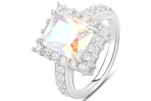 Серебряное кольцо SilverBreeze с мистик топазом 4.15ct (2124153) 18