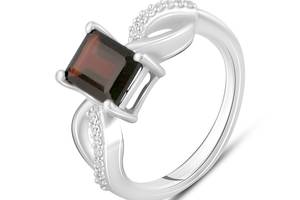 Серебряное кольцо SilverBreeze с натуральным гранатом 2.308ct (2117810) 16.5