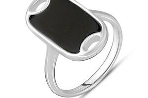 Серебряное кольцо SilverBreeze с натуральным ониксом 1.525ct (2129387) 18