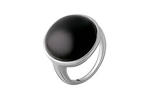 Серебряное кольцо SilverBreeze с натуральным ониксом 18.517ct (2069577) 17 размер