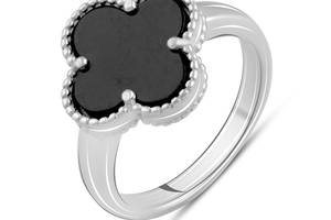 Серебряное кольцо SilverBreeze с натуральным ониксом (2098911) 18