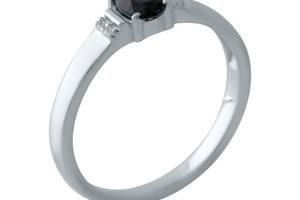 Серебряное кольцо SilverBreeze с натуральным сапфиром 0.461ct (2028154) 17.5