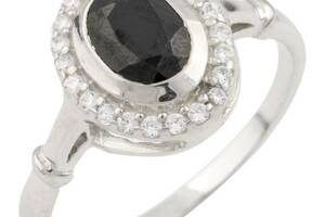 Серебряное кольцо SilverBreeze с натуральным сапфиром 1.29ct (0468518) 17 размер