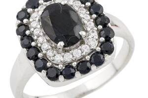 Серебряное кольцо SilverBreeze с натуральным сапфиром 1.898ct (0468877) 18.5 размер