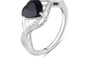 Серебряное кольцо SilverBreeze с натуральным сапфиром 1.95ct (2104742) 18.5