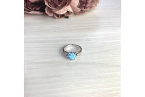 Серебряное кольцо SilverBreeze с опалом 2.61ct (2073086) 17.5 размер