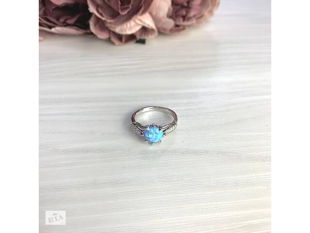 Серебряное кольцо SilverBreeze с опалом 2.61ct (2073086) 17.5 размер