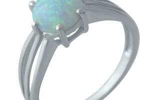 Серебряное кольцо SilverBreeze с опалом (2009320) 18.5