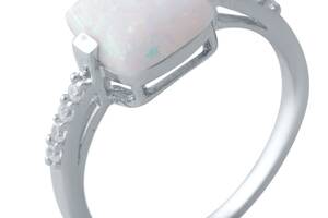 Серебряное кольцо SilverBreeze с опалом 2018469 18 размер