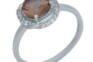 Серебряное кольцо SilverBreeze с Султанит султанитом 1.57ct (1983867) 17 размер