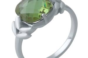 Серебряное кольцо SilverBreeze с султанитом 3.425ct (2007494) 18.5 размер