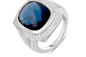 Серебряное кольцо SilverBreeze с искуственным танзанитом nano 8.794ct (2111580) 17