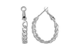 Срібні сережки-підвіски SilverBreeze без каменів (2056577)