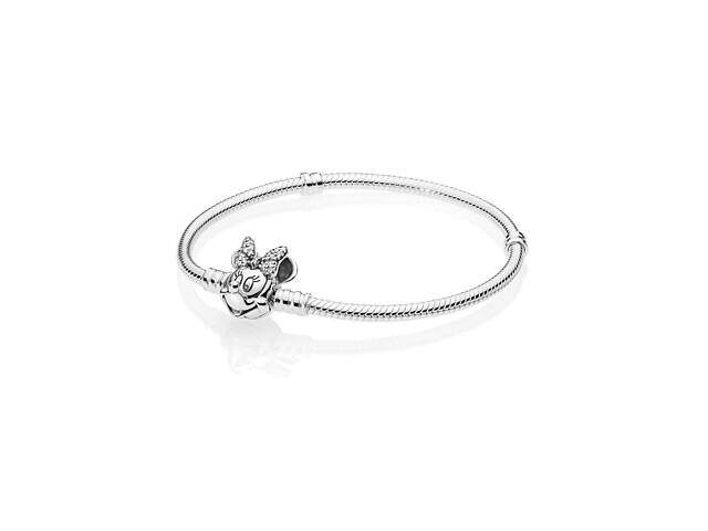 Серебряный браслет Pandora Moments Disney Портрет Мини 597770CZ 23