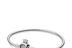 Серебряный браслет Pandora Moments Корона О 598286CZ 18