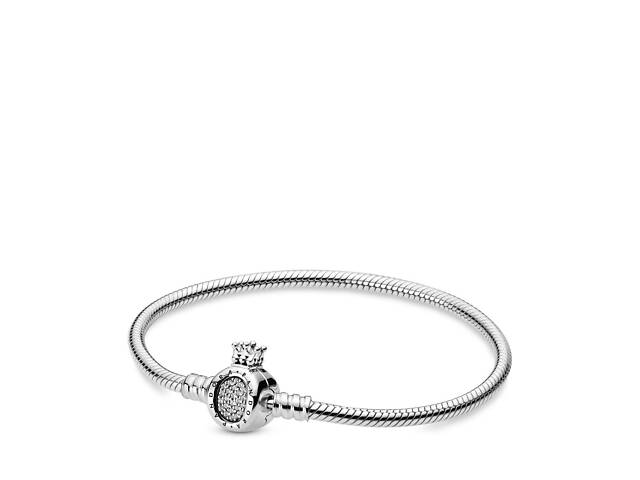 Серебряный браслет Pandora Moments Корона О 598286CZ 23