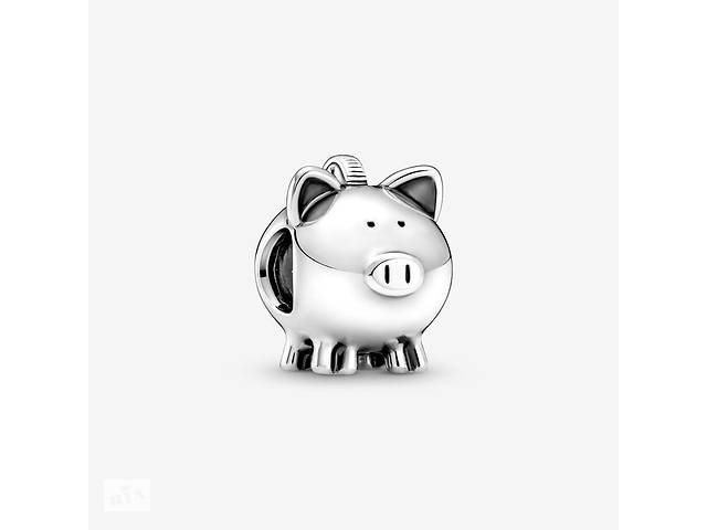 Серебряный шарм Pandora Cute Piggy Bank