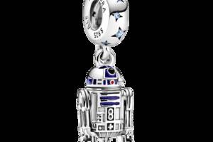 Серебряный шарм Pandora Дроид R2-D2 Звездные Войны 799248C01