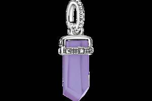 Серебряный шарм Pandora Пурпурный амулет 399185C01