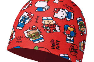 Шапка Buff Child Microfiber & Polar Hat Hello Kitty Foodie Red One Size Красный