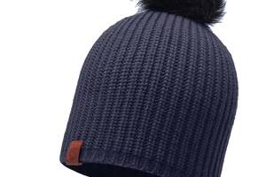 Шапка Buff Knitted Hat Adalwolf One Size Темно-Синий