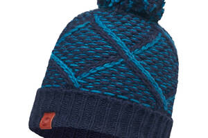 Шапка Buff Knitted Hat Plaid Medieval Blue One Size Синий