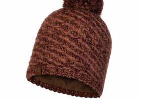 Шапка Buff Knitted & Polar Hat Agna One Size Коричневый