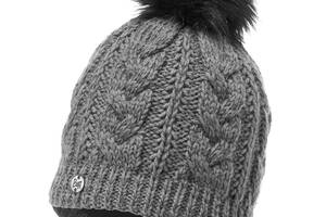 Шапка Buff Knitted & Polar Hat Darla One Size Темно-Серый