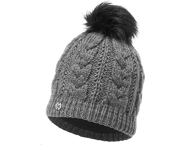 Шапка Buff Knitted & Polar Hat Darla One Size Темно-Серый
