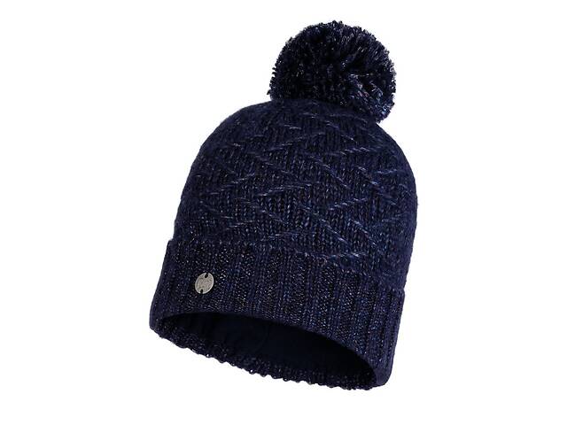 Шапка Buff Knitted & Polar Hat Ebba One Size Темно-Синий